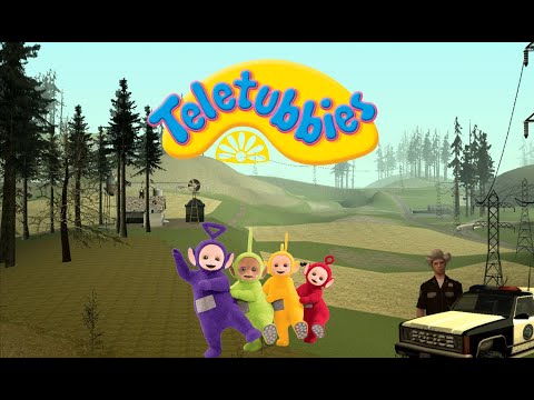 Un día con los Teletubbies (LOQUENDO DE GTA SA)