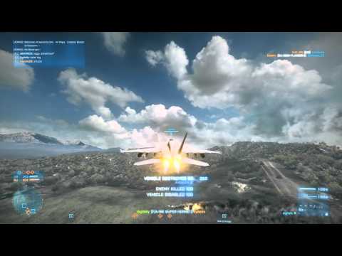 Part-1 Battlefield 3 (BF3) jet Advanced Dogfight tactics by DigiTally (2012)