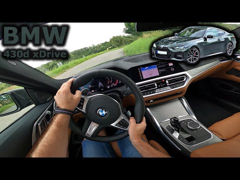 2021 BMW 430d xDrive | POV test drive | #DrivingCars