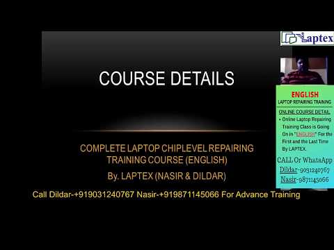 Buck Converter Working and Jugaad Hindi Online Chiplevel Laptop Repair Training Course Laptex