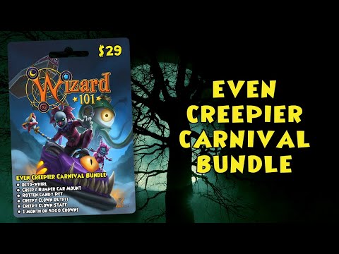 New Even Creepier Carnival Bundle for Wizard101