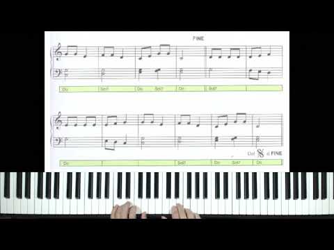 L. Perini - Girotondo - piano tutorial by Antonio De Angelis