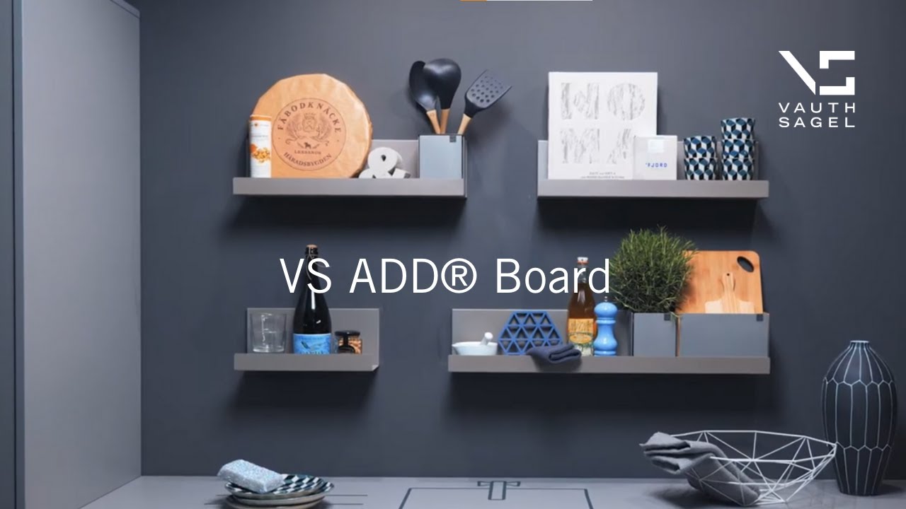 Vauth-Sagel VS ADD Board: Modern Floating Shelves – Product Imagefilm