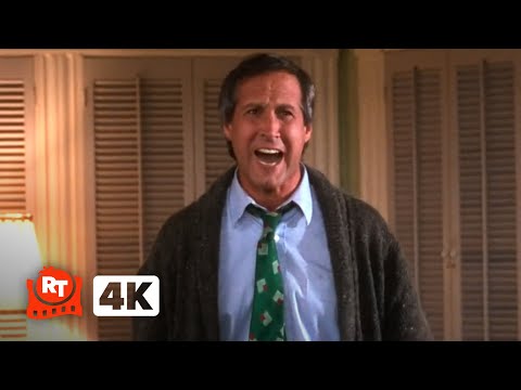 National Lampoon's Christmas Vacation (1989) 4K - Clark Crashes Out | Movieclips