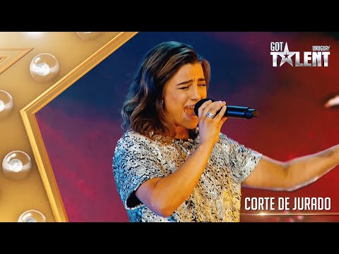 ¡CHIARA cantó TU FALTA DE QUERER de Mon Laferte y deslumbró al jurado! | Got Talent Uruguay