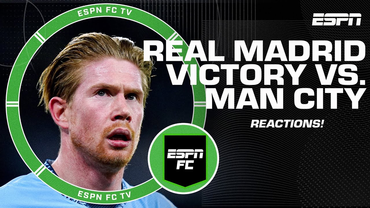 'SO MANY MISTAKES' 😤 Frank Leboeuf reacts to Man City's COLLAPSE in loss vs. Real Madrid! | ESPN FC