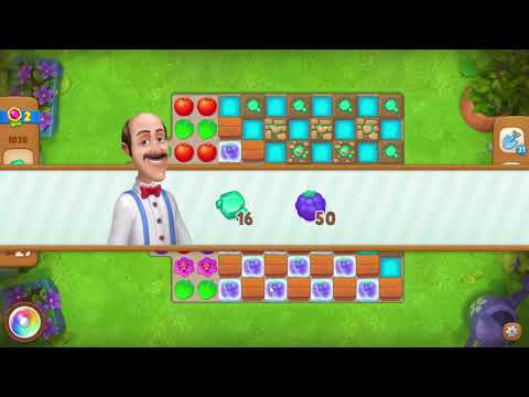 Gardenscapes 1038 Level - 27 moves - NO BooSTERS