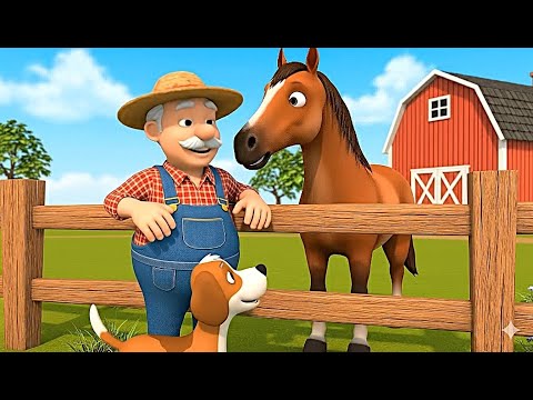 Animal Songs | Old MacDonald Had a Farm | Nursery Rhymes & Kids Songs
