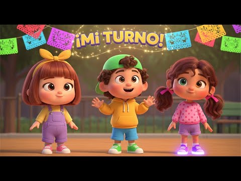 ¡Mi Turno! 🖐️ Canción Infantil sobre Compartir y Esperar el Turno