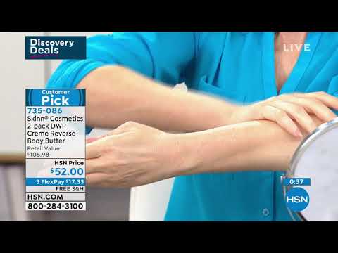 Skinn Cosmetics 2pack DWP Creme Reverse Body Butter