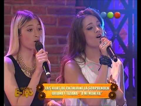 Ori y Tiziana cantan "A mi manera"