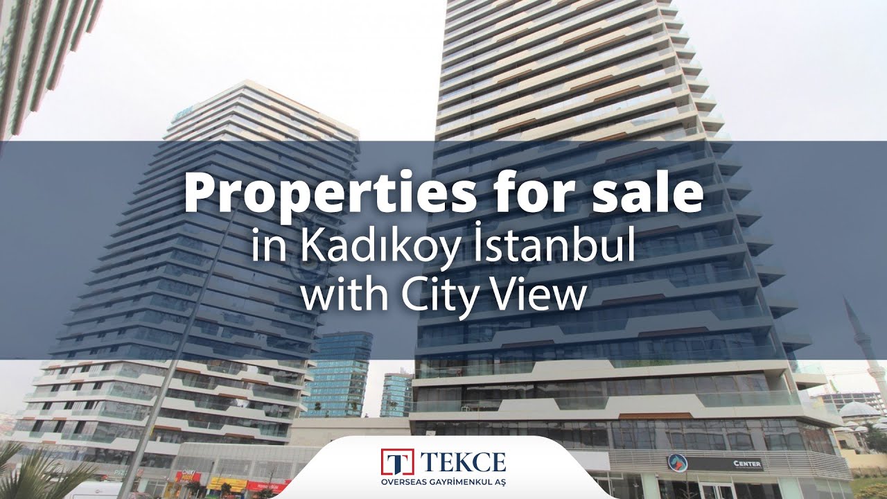 Kadıköy'de Metroya Yakın Site İçerisinde Şehir Manzaralı Daire