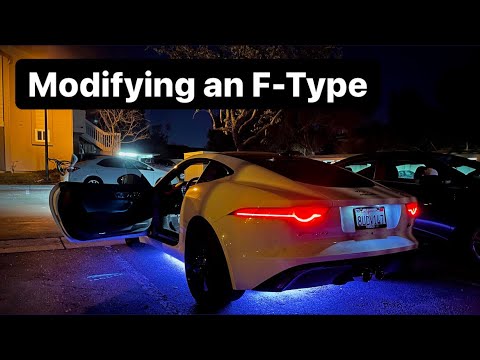 Building a Jaguar F-Type in 10 Minutes, BEST Performance and Exhaust Mods For V6 S and V8 R Sound