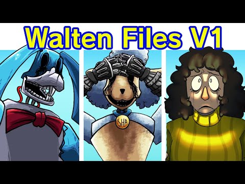 FNF x The Walten Files Mod V1 | VS Bon (Analog Horror)