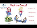 What Is Quota International Business From A Business Professor