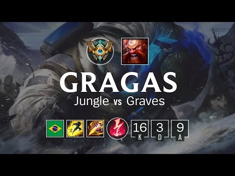 Gragas Jungle vs Graves - BR Challenger Patch 8.14