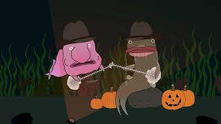 catfish stevens and blobfish dylan perform "monster mash"