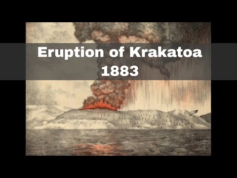 27th August 1883: The eruption of Krakatoa