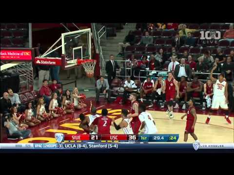 Men's Basketball: USC 70, SIUE 51 - Highlights (12/21/15)