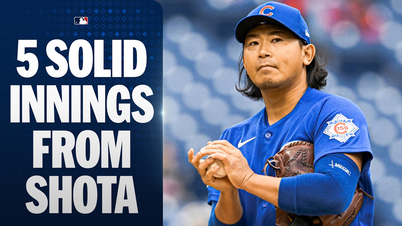 EVERY STRIKEOUT & big moment from Shota Imanaga's start vs. the Guardians | MLB Highlights 今永昇太ハイライト
