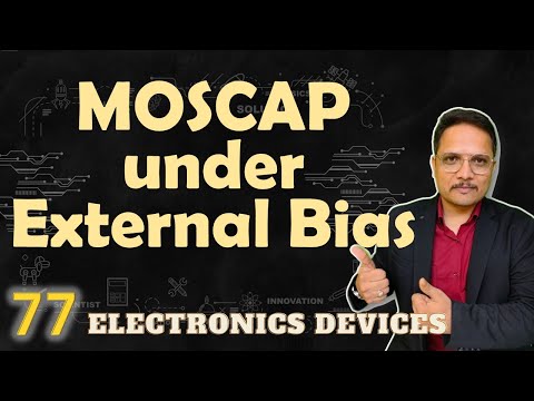 MOSCAP under External Bias