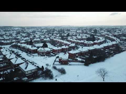 Wrenthorpe Fields Wakefield Snow Feb 2018