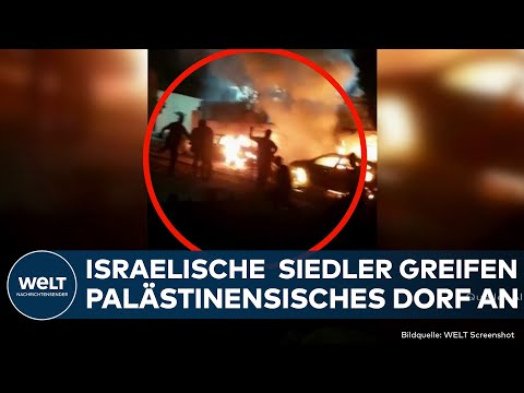 ESKALATION IM WESTJORDANLAND: Palästinenser erschossen! Israelische Siedler greifen Dorf an