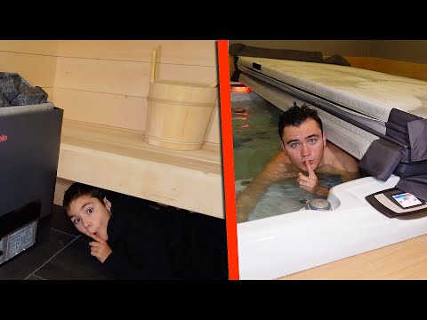 CACHE CACHE DANS UN ÉNORME CHALET !