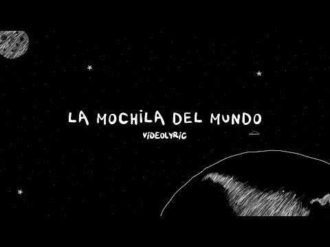 LA MOCHILA DEL MUNDO (Videolyric Oficial) - Alan Sutton y las criaturitas de la ansiedad