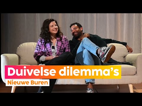 De cast van Nieuwe Buren (Jan Kooijman e.a.) denkt heel anders over dilemma's! | DeLaMar