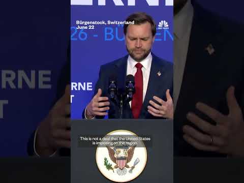 Vance touts 'successful foundation' in U.S.-Iran talks