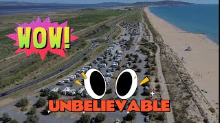 Aire De Stationnement Camping Car-Park Sete Southern France