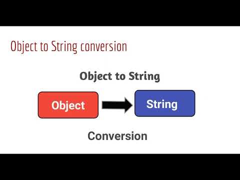 How To Convert Object To String In Java Java Convert Object To String