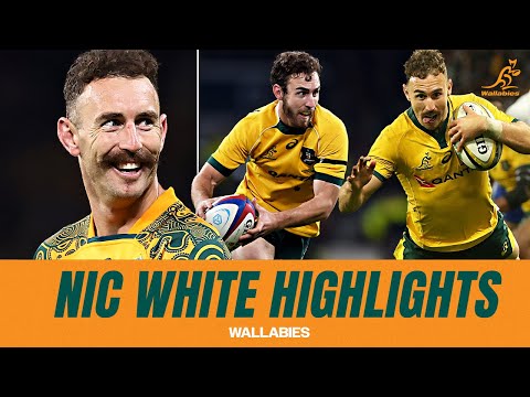 Nic White's BEST MOMENTS for the Wallabies | Highlights