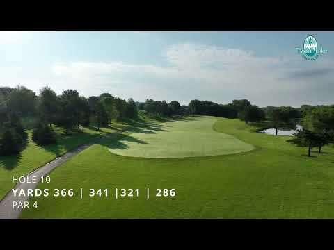 Crystal Lake Golf Club - Hole 10 Drone Flyover