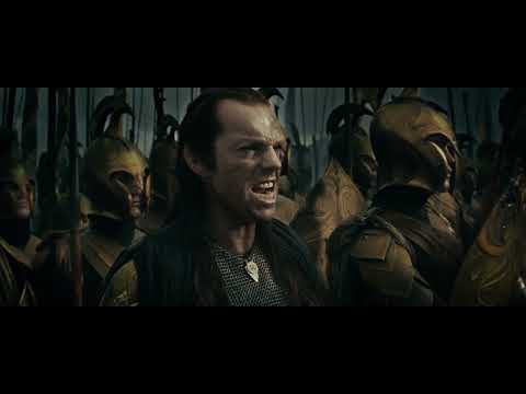 LOTR scene - The last alliance - The fight scene longer