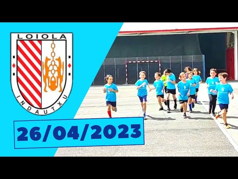Entrenamiento en Jesuitas del Loiola Indautxu Benjamín 14B - 26/04/2023.