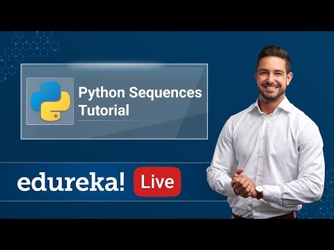 Python Live 2 Python Sequences Lists Tuples Sets Dictionaries Python Training Edureka