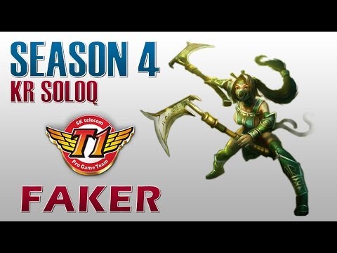 SKT T1 Faker - Akali vs Ziggs - KR SoloQ