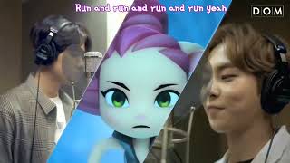 EXO-CBX (첸백시) - It&#39;s Running Time! Music Video Lyrics [Han/Rom/Eng]