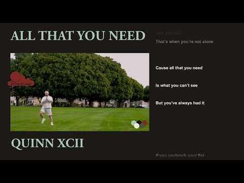 Video thumbnail for All That You Need