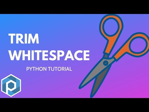 Python Trim Whitespace From Strings With Strip Function