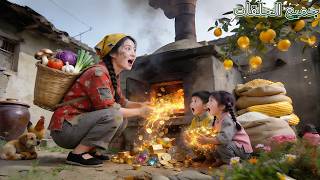 Haar ex-man vermoordt haar, waarna ze weer tot leven wordt gewekt. Een magisch ruimtesysteem laat echter goud uit de haard exploderen, waardoor haar familie rijk wordt!