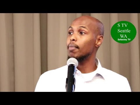 The first Somali Poet Laureate in North Americae: Ahmed Knowmadic