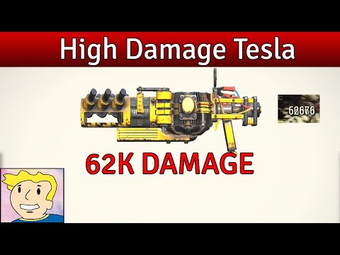 FO76 - High Damage Tesla - 60k + Damage