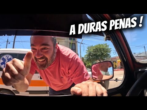 Logramos llegar a Gualeguaychu! Y así nos reciben...