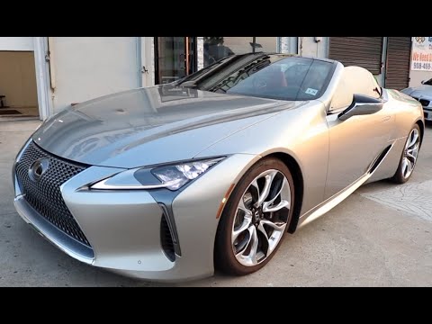 (20%Tint -VS- 50% Tint) 2021 Lexus lc500 Convertible