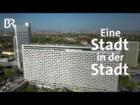 Legendärer Betonblock: Das Münchner Arabellahaus im Osten | Schwaben & Altbayern | BR
