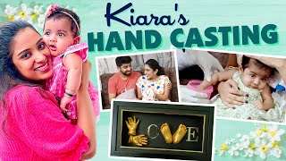 Kiara's Hand Casting 🤲🏻 | Making Memories ❤️ | Diya Menon