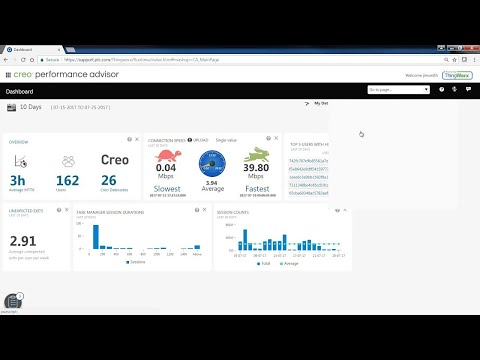 Creo Performance Advisor: Guided Workflows